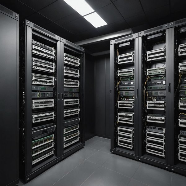 Quelle est la méthode optimale pour le câblage d'une salle serveur avec des racks de 48 ports?