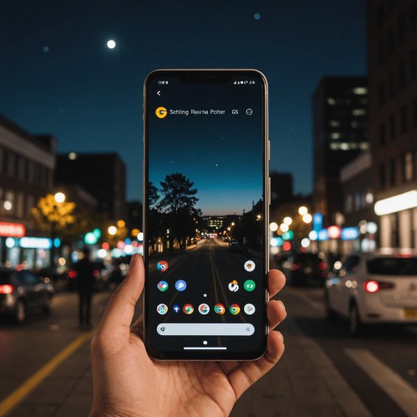 Quels sont les meilleurs réglages de caméra pour la photographie de nuit sur un Google Pixel 4 ?